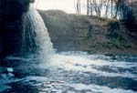Водопад на реке Саблинке